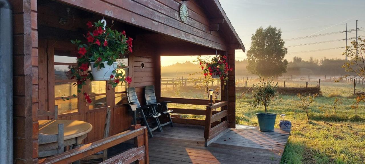 Ruime Romantische Blokhut Zwaanshoek Экстерьер фото