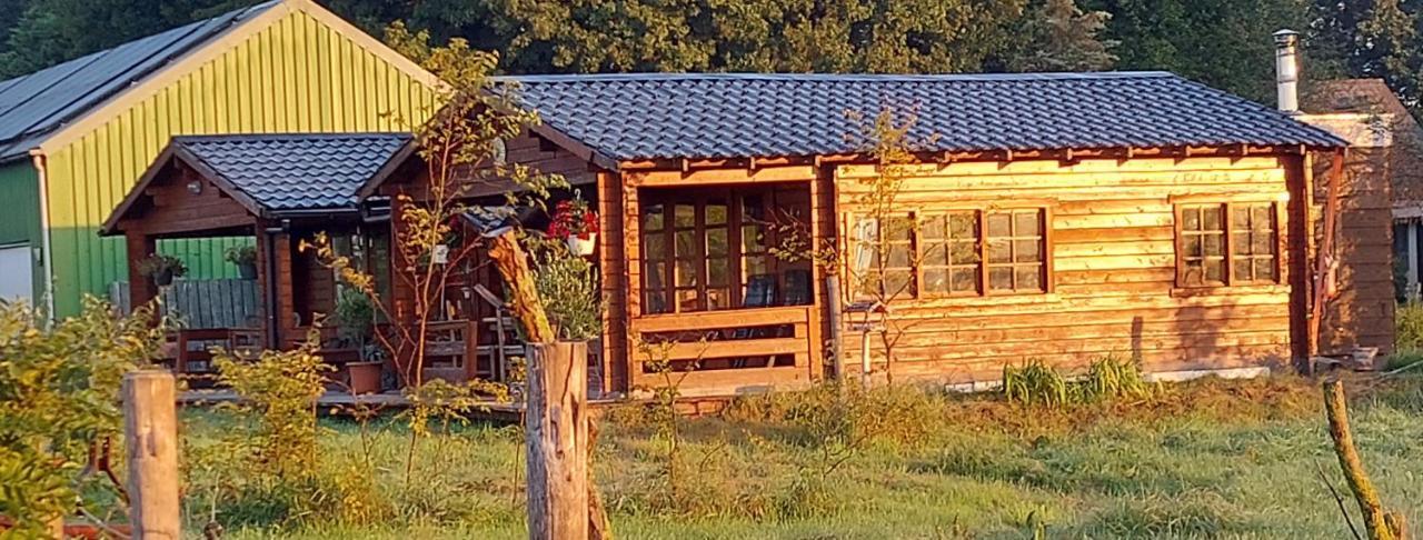Ruime Romantische Blokhut Zwaanshoek Экстерьер фото